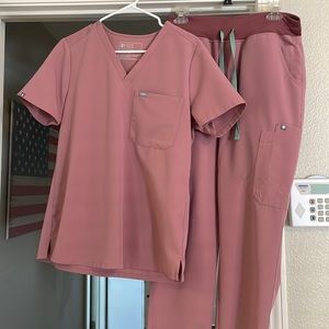 FIGS scrubs- mauve
